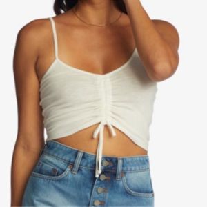 Roxy Flirty Feels V-Neck Top Snow White XXL